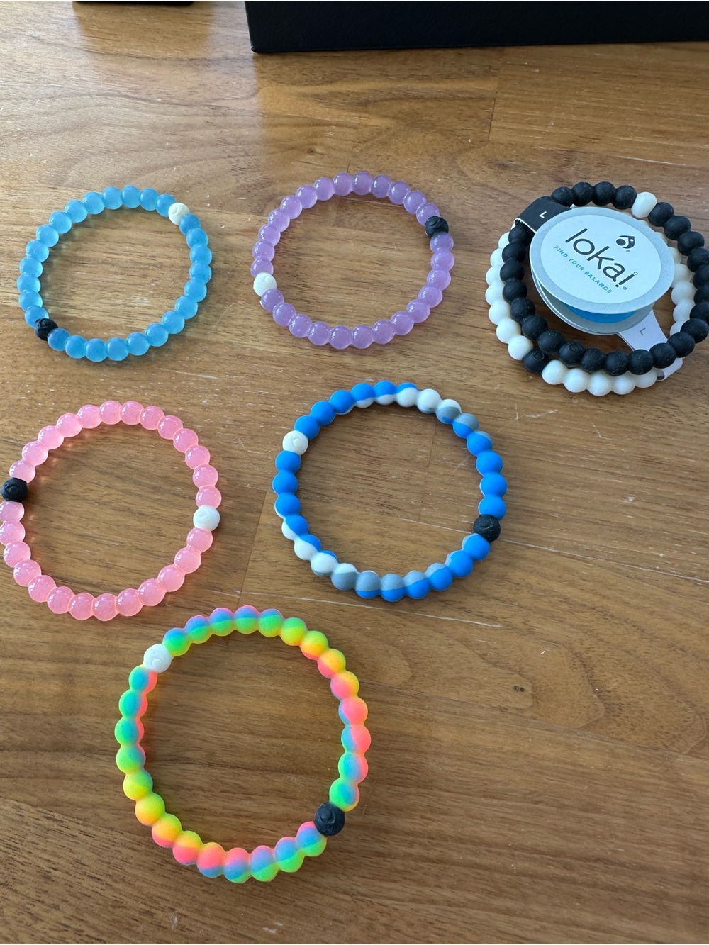 Lokai Multicolor & Pastel Beaded Bracelets - Pack of Assorted Colors